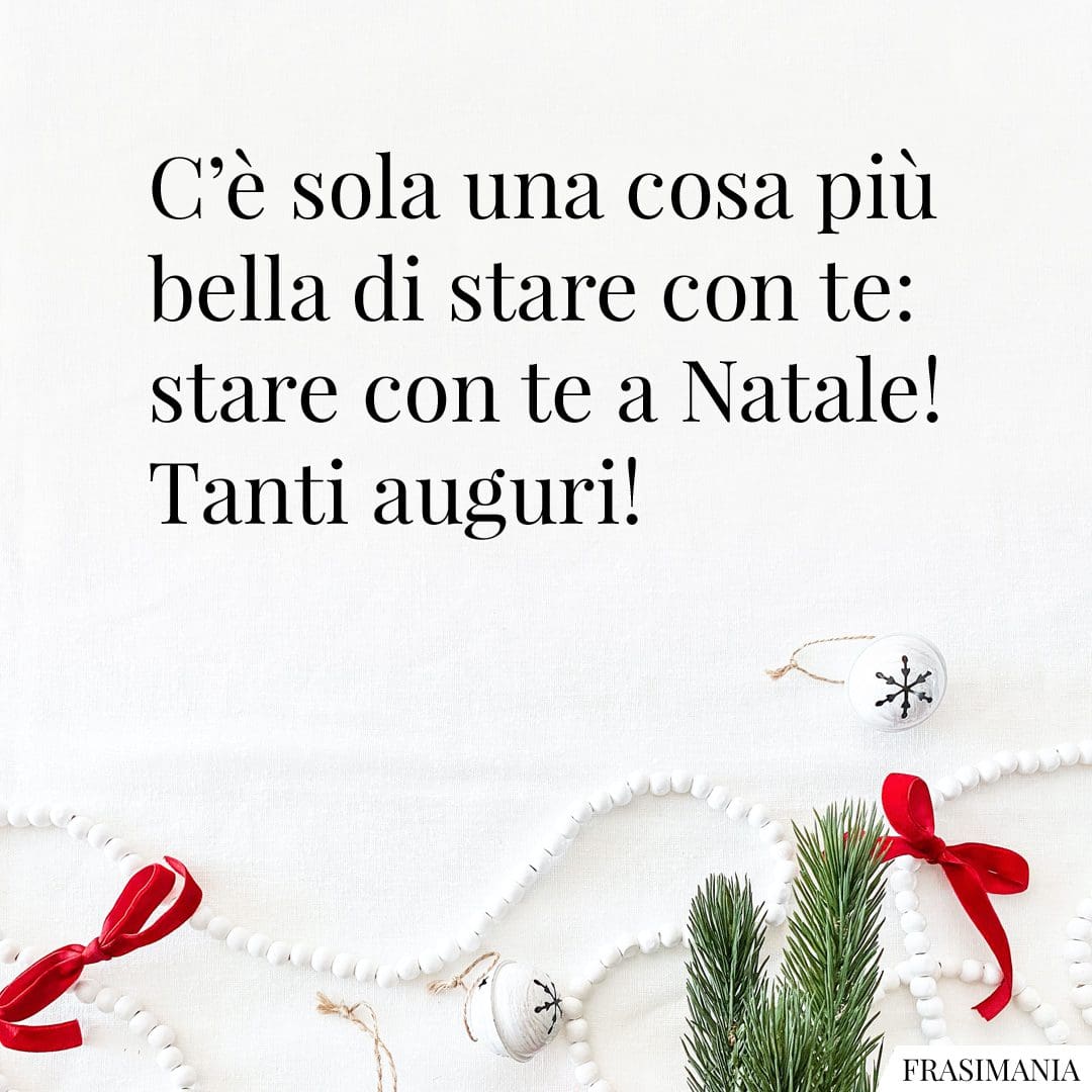 Buon Natale Amore Mio 50 Frasi Di Auguri Dolci E Romantiche