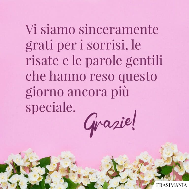 Frasi Di Ringraziamento Per La Prima Comunione