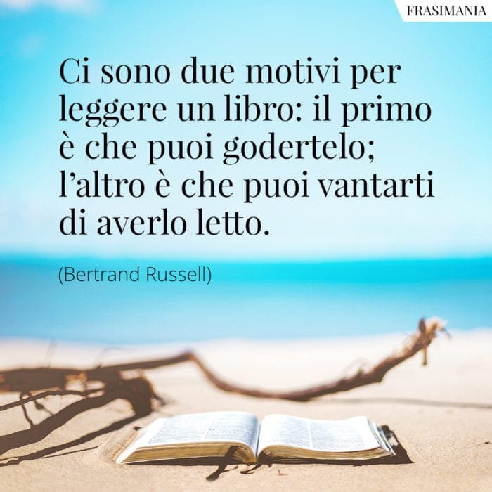 Frasi sulla Lettura, sul Leggere e sui Libri: le 100 più belle in inglese e  italiano (con immagini)