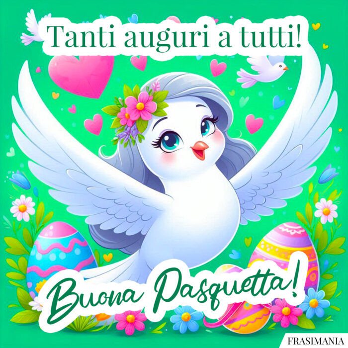 Tanti auguri a tutti! Buona Pasquetta!