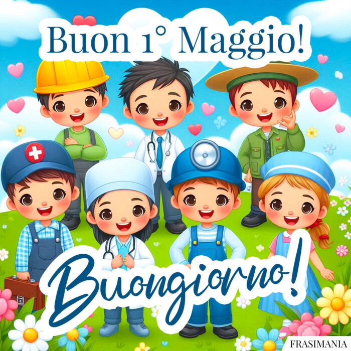 Buon 1° Maggio! Buongiorno!