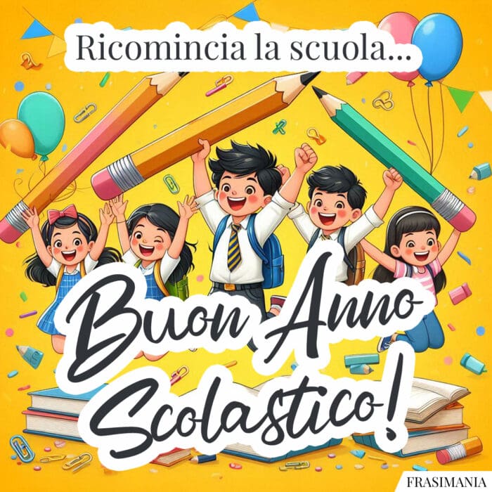 Ricomincia la scuola… Buon Anno Scolastico!