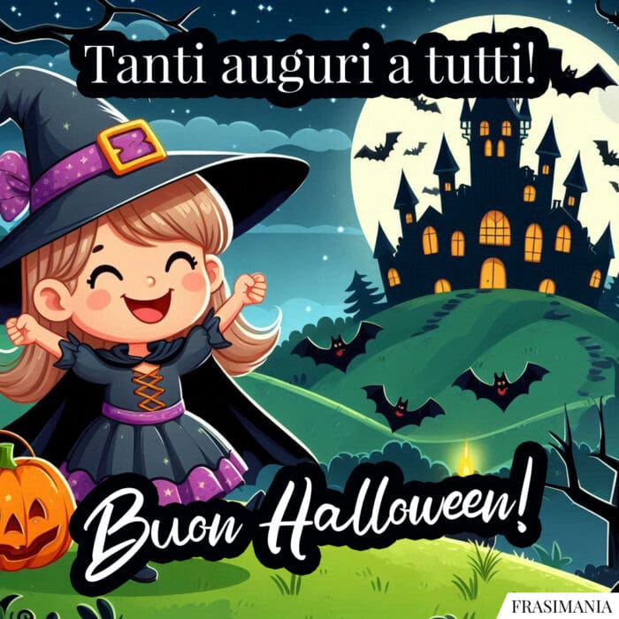 Tanti auguri a tutti! Buon Halloween!