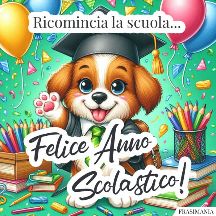 Ricomincia la scuola... Felice Anno Scolastico!