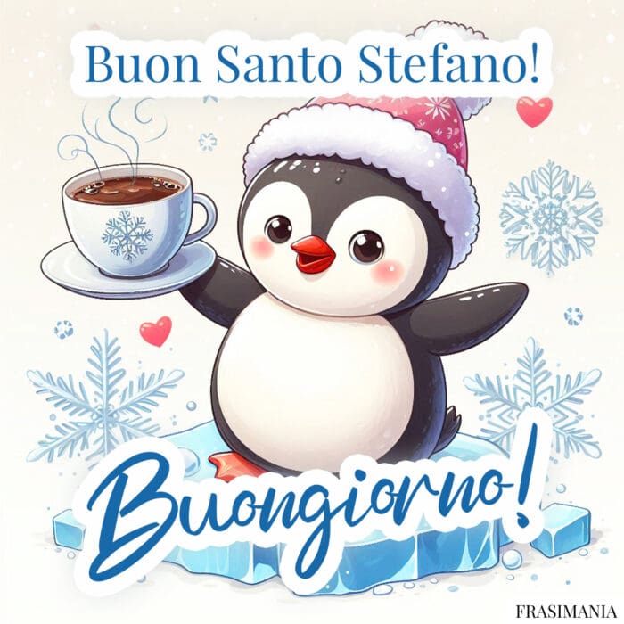 Buon Santo Stefano! Buongiorno!