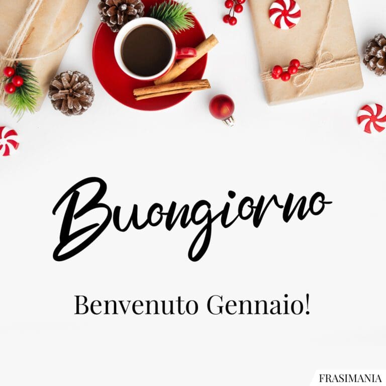 Buon 1° Gennaio 2025 25 frasi e immagini di Buongiorno da dedicare