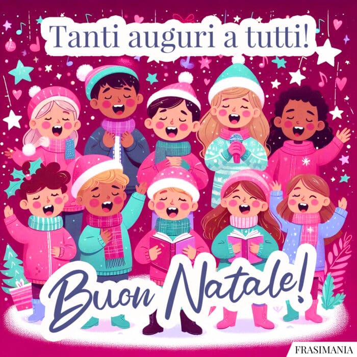 Tanti auguri a tutti! Buon Natale!