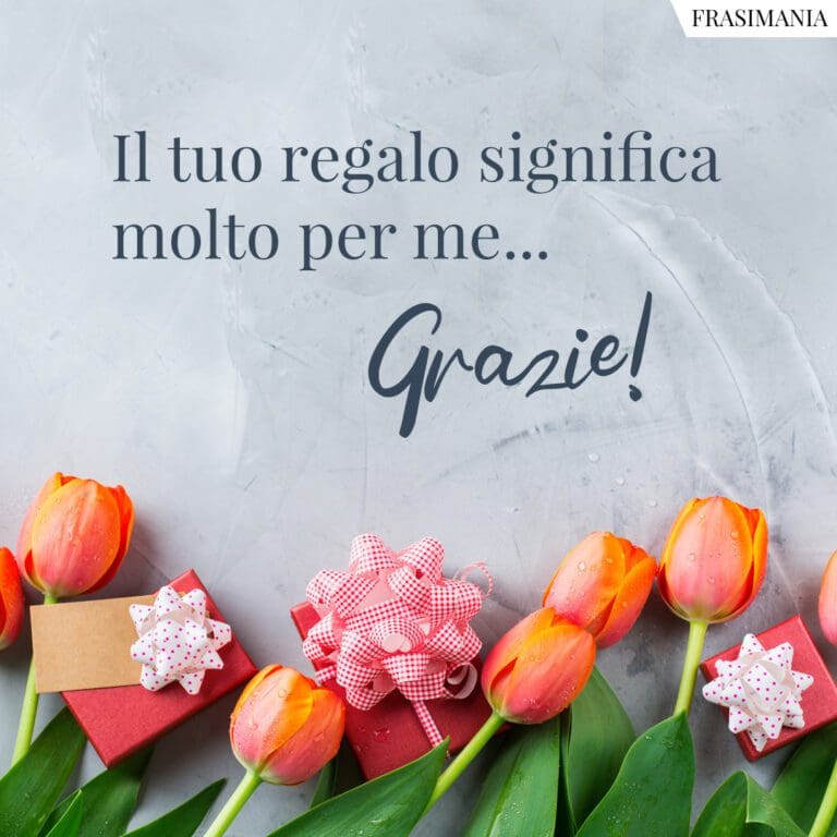 Frasi Di Ringraziamento Per Un Regalo Le 35 Più Belle