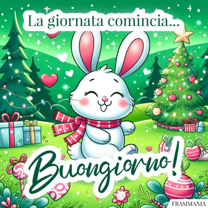 La giornata comincia… Buongiorno!