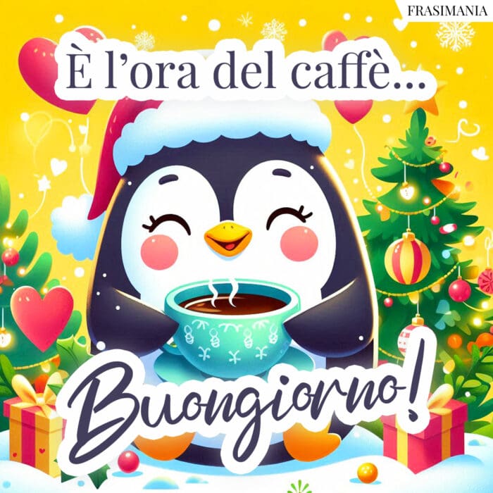 È l’ora del caffè… Buongiorno!