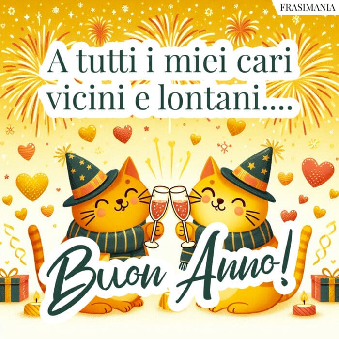 A tutti i miei cari vicini e lontani…. Buon Anno!