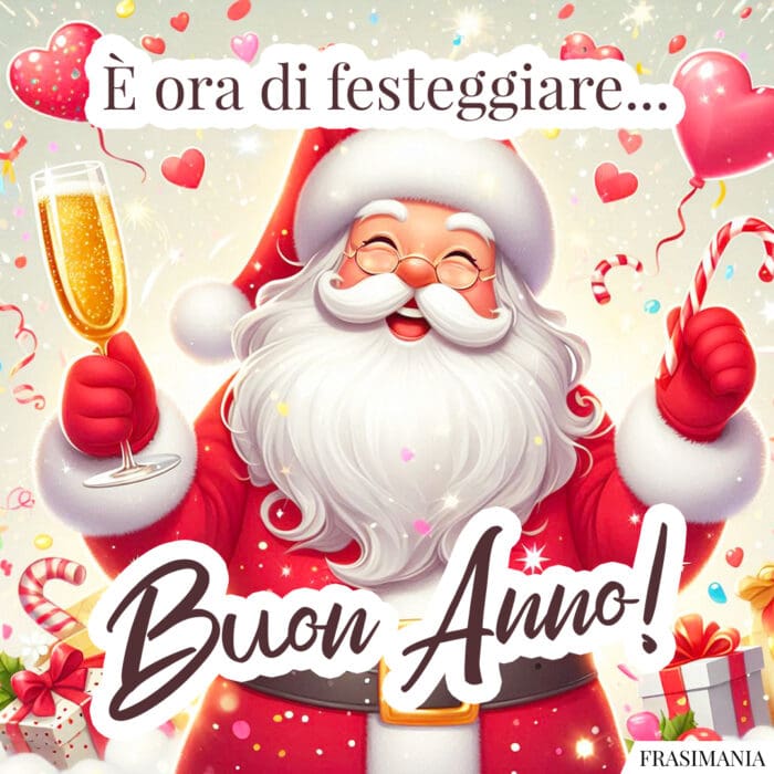 È ora di festeggiare… Buon Anno!