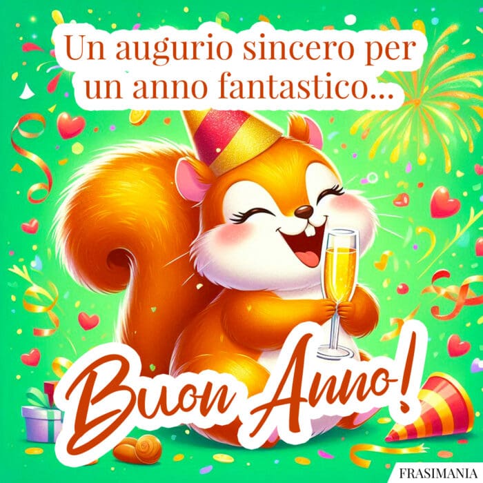 Un augurio sincero per un anno fantastico… Buon Anno!