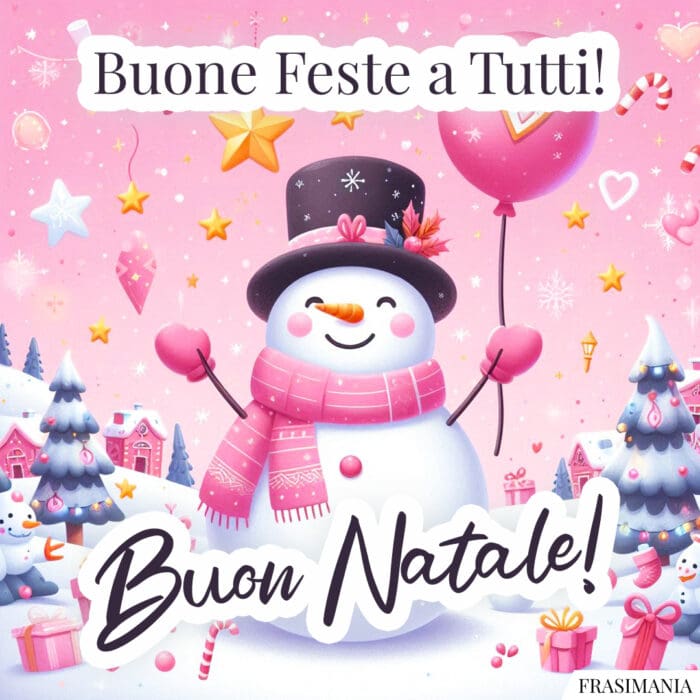 Buone Feste a Tutti! Buon Natale!