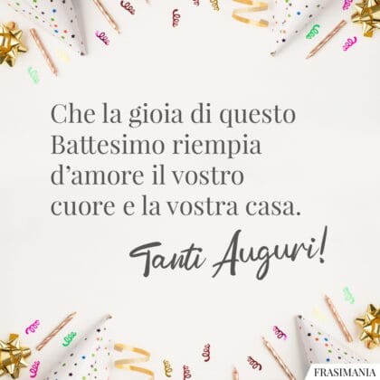 Auguri Per Il Battesimo Da Rivolgere Ai Genitori