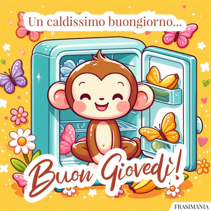 Un caldissimo buongiorno… Buon Giovedì!