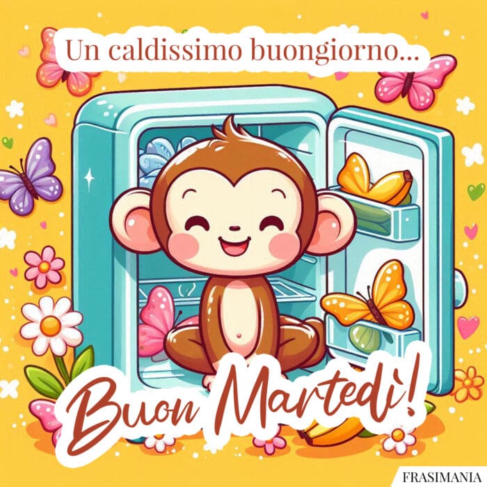 Un caldissimo buongiorno… Buon Martedì!