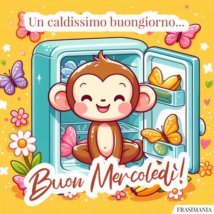 Un caldissimo buongiorno... Buon Mercoledì!