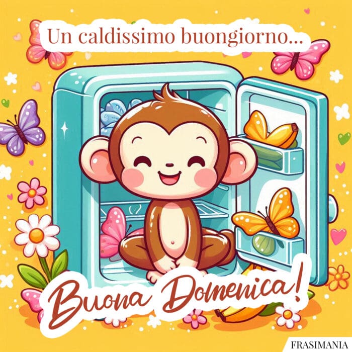 Un caldissimo buongiorno... Buona Domenica!