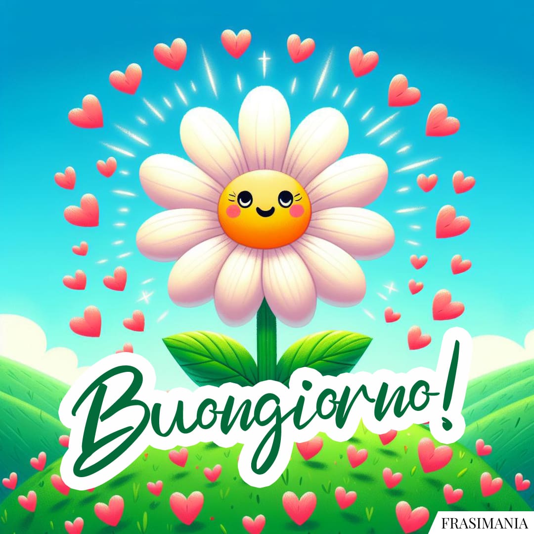 Immagini del buongiorno con fiori (nuovissime)