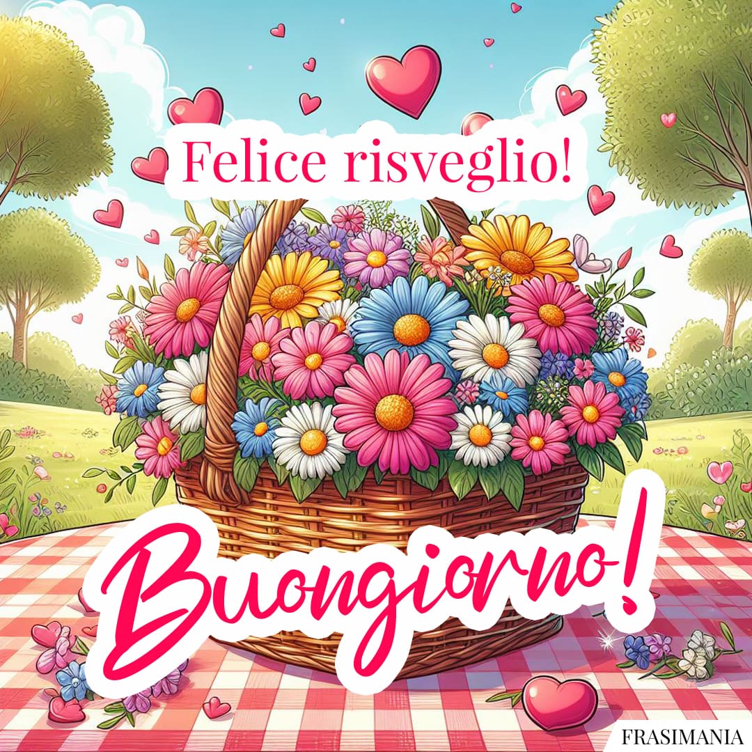 Immagini del buongiorno con fiori (nuovissime)