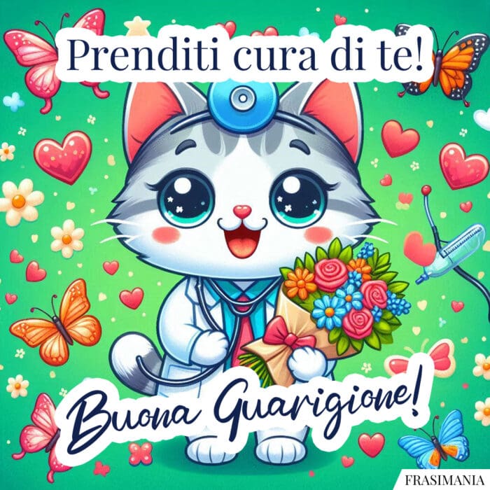 Prenditi cura di te! Buona Guarigione!