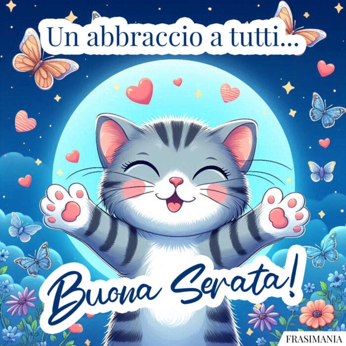 Un abbraccio a tutti… Buona Serata!