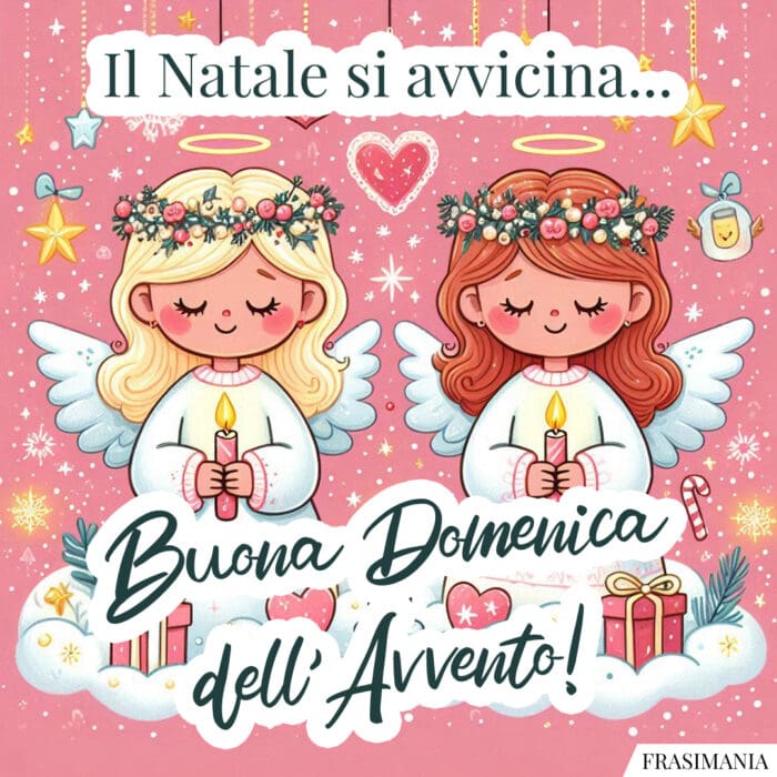 Il Natale si avvicina... Buona Domenica dell'Avvento!